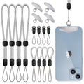 ZettaGuard™ 4-Pack Anti-Theft & Drop-Proof Phone Tether Kit (Grey)